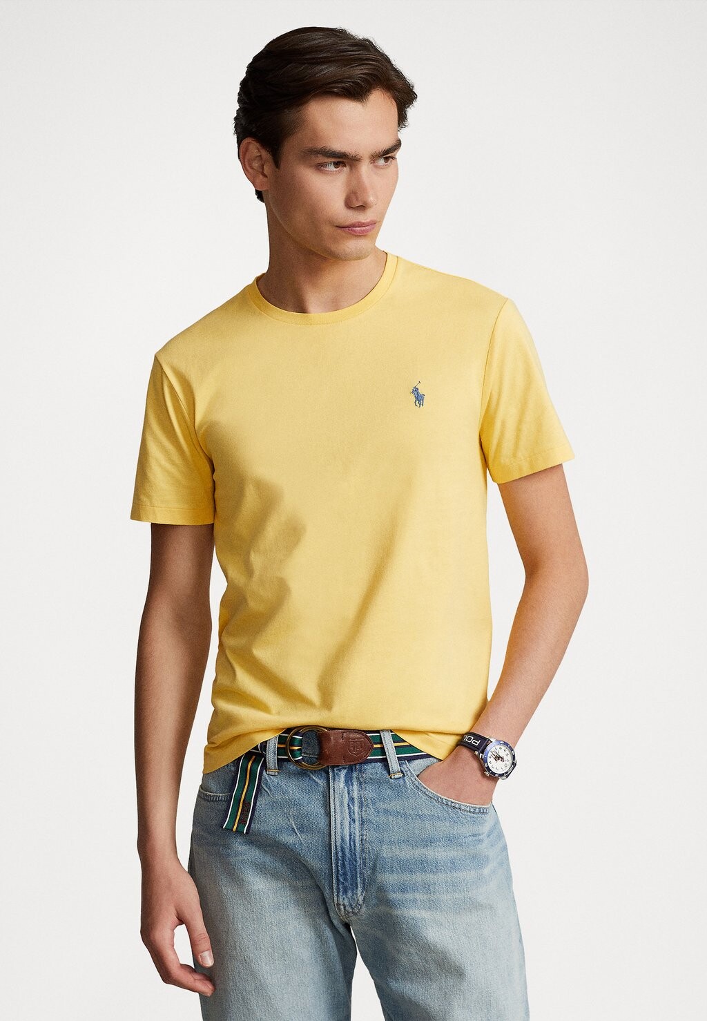 

Базовая футболка КОРОТКИЙ РУКАВ Polo Ralph Lauren, осень-желтый