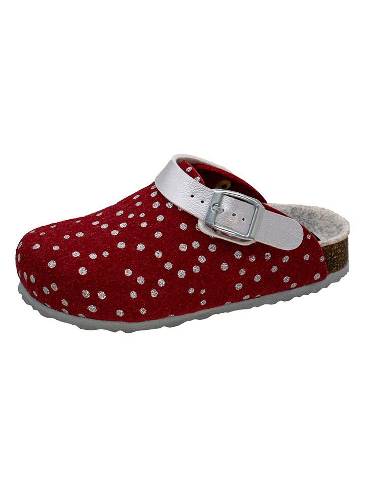 

Тапочки Fischer Markenschuh Clogs, красный