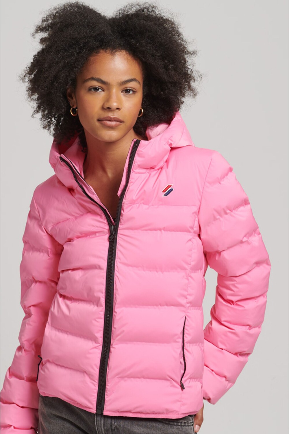 

Теплоизолированная изоляционная куртка Superdry, розовый