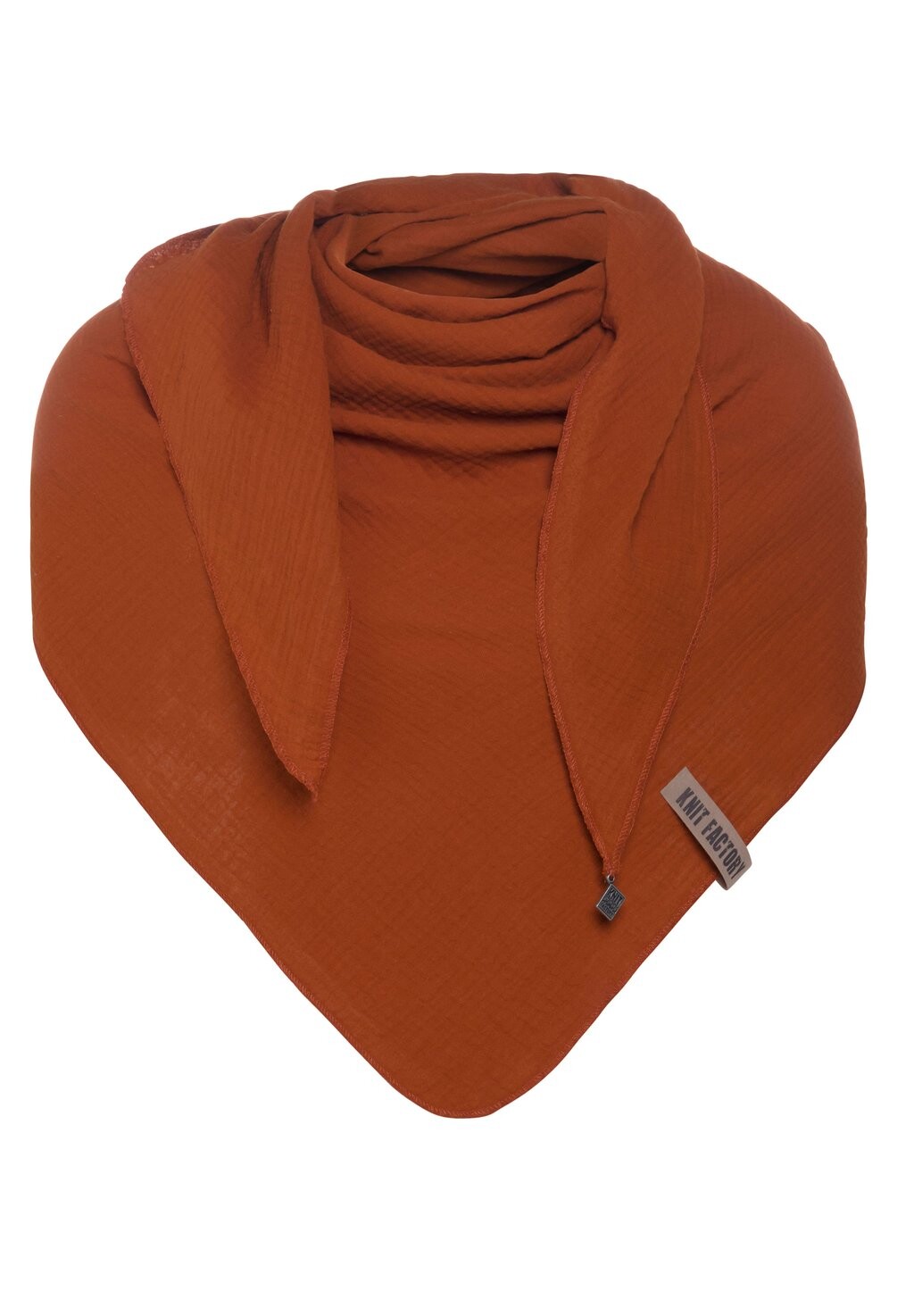 

Шарф LIV Knit Factory, цвет terra