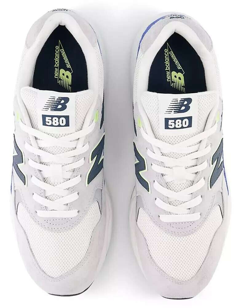 

Серые кроссовки New Balance 580, Серый
