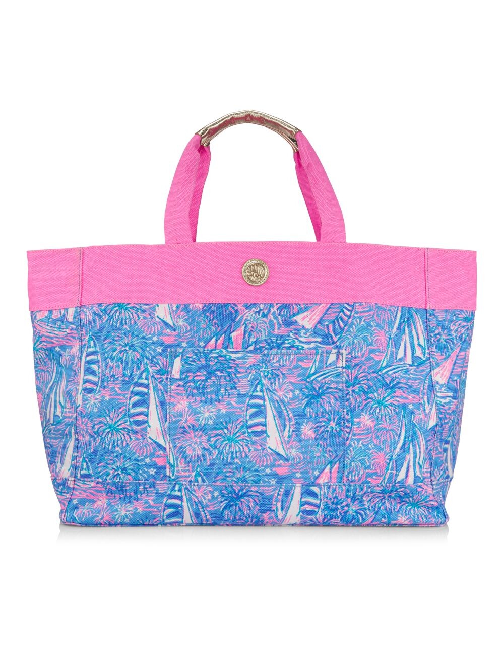 

Сумка-тоут Jumbo Mercato Lilly Pulitzer Kids, синий