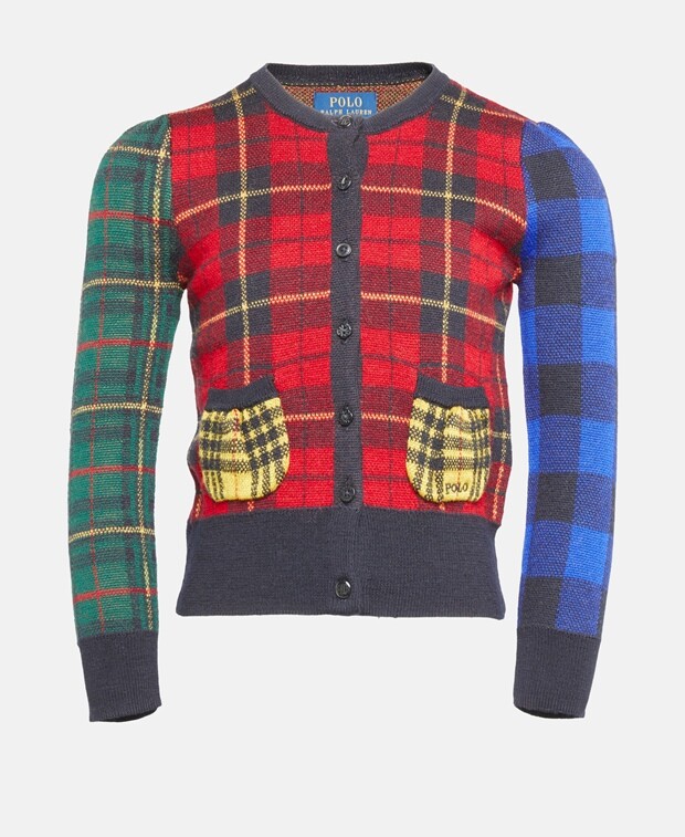 

Шерстяной кардиган Polo Ralph Lauren, черный