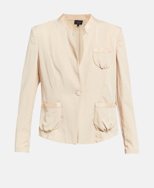 

Блейзер Emporio Armani, бежевый