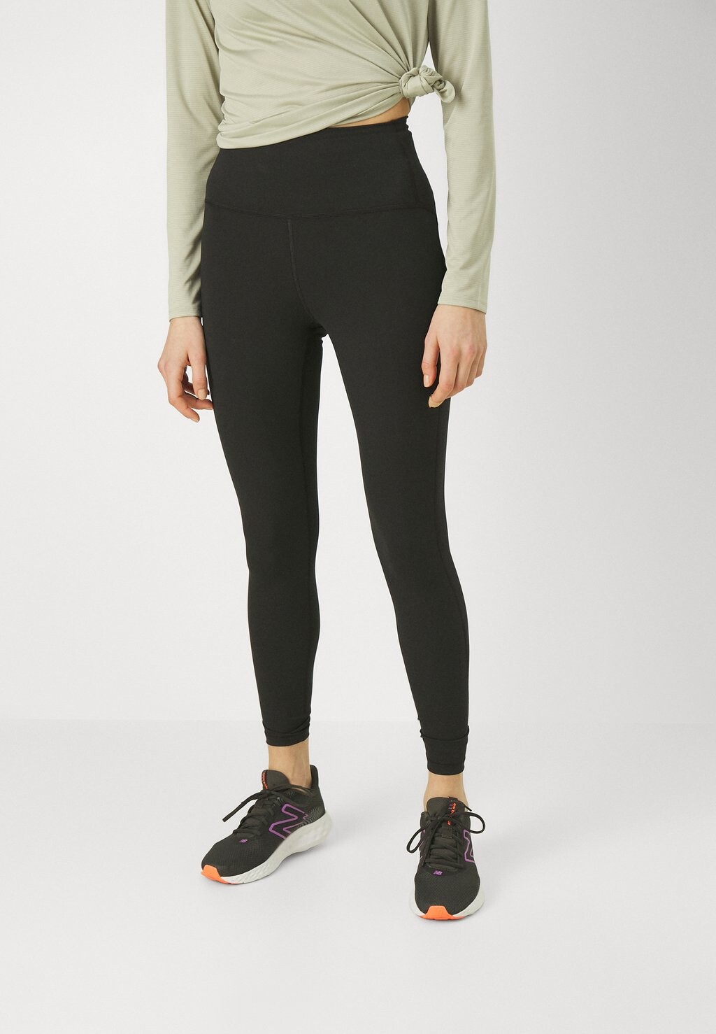 

Леггинсы ATHLETICS SLEEK HIGH RISE New Balance, цвет black