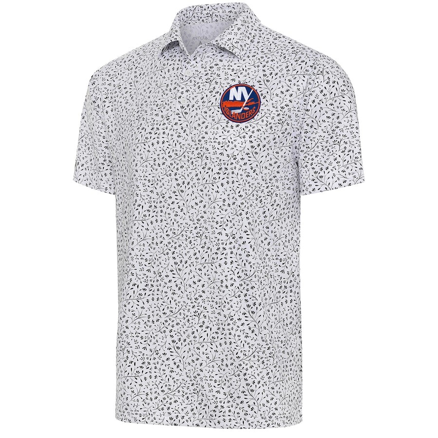 

Поло с коротким рукавом Antigua New York Islanders, белый