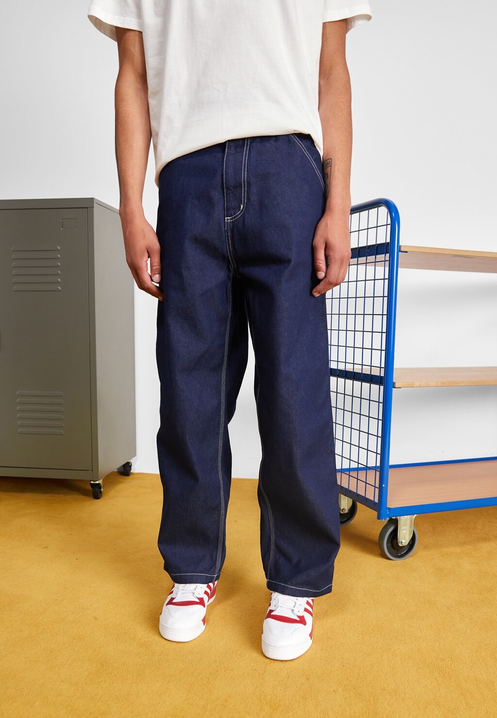 

Мешковатые джинсы Single Knee Pant Norco Carhartt WIP, цвет blue denim