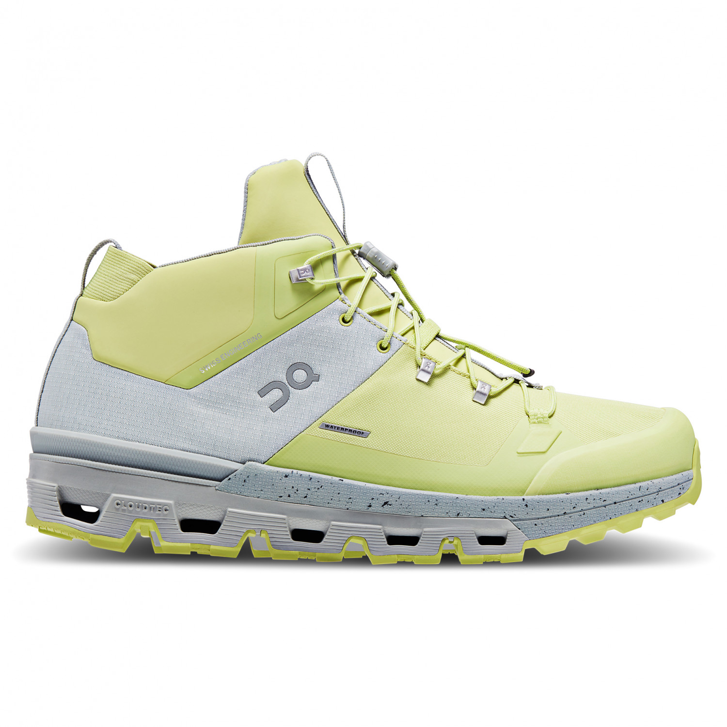 Ботинки для прогулки On Women's Cloudtrax Waterproof, цвет Glacier/Zest