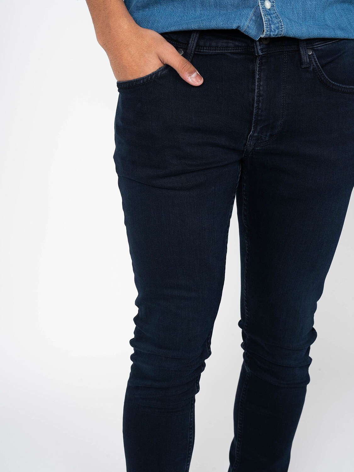 

Джинсы финсбери темные Pepe Jeans, синий