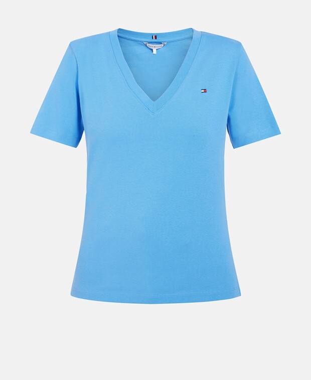 

Футболка Tommy Hilfiger, светло-синий