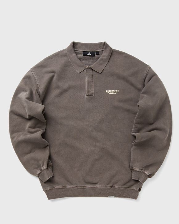

Поло Represent Represent Owners Club Ls Polo Sweat, цвет fog
