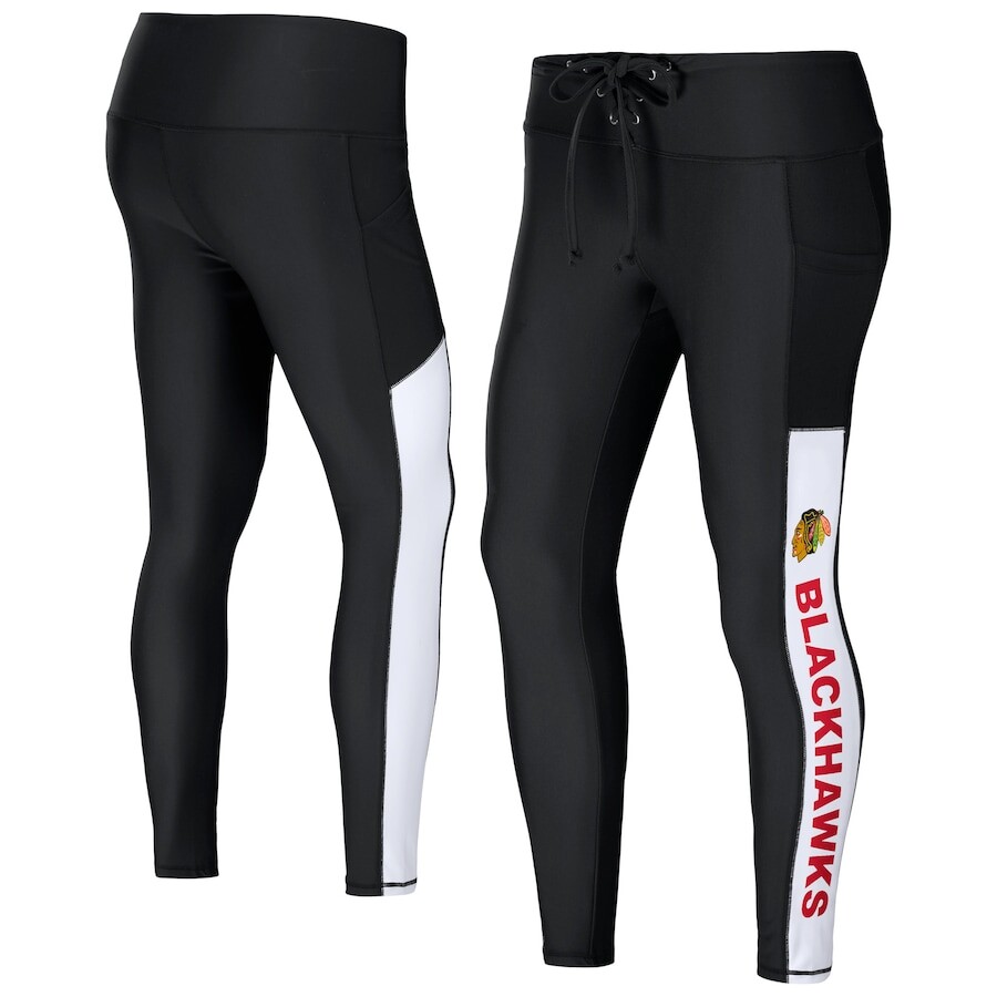 

Леггинсы WEAR by Erin Andrews Chicago Blackhawks, черный
