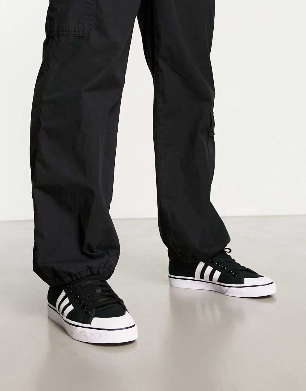 

Черные кроссовки adidas Originals Nizza, Черный