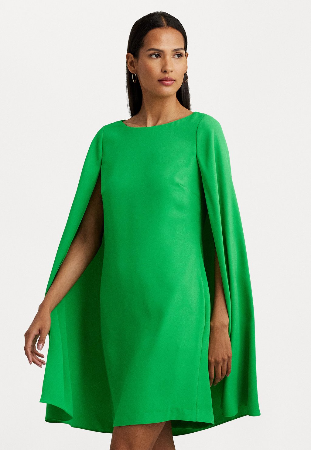 Элегантное платье Petra Long Sleeve Dress Lauren Ralph Lauren, цвет green topaz цена и фото