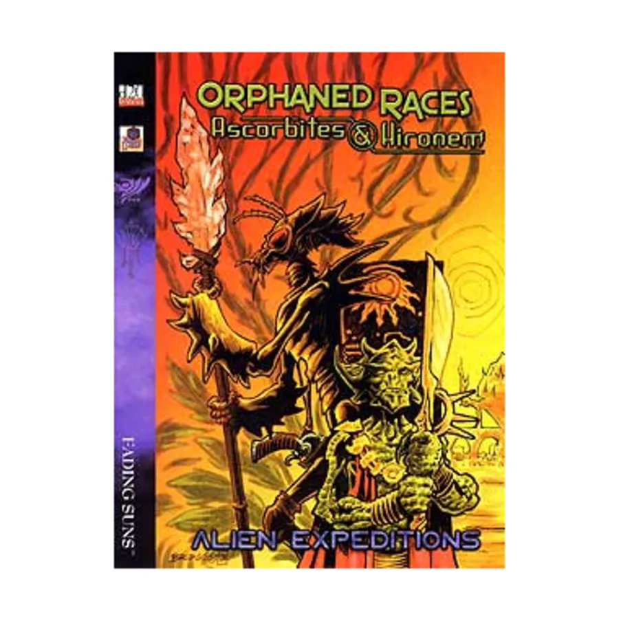

Orphaned Races - Ascorbites & Hironem, Fading Suns (d20), мягкая обложка