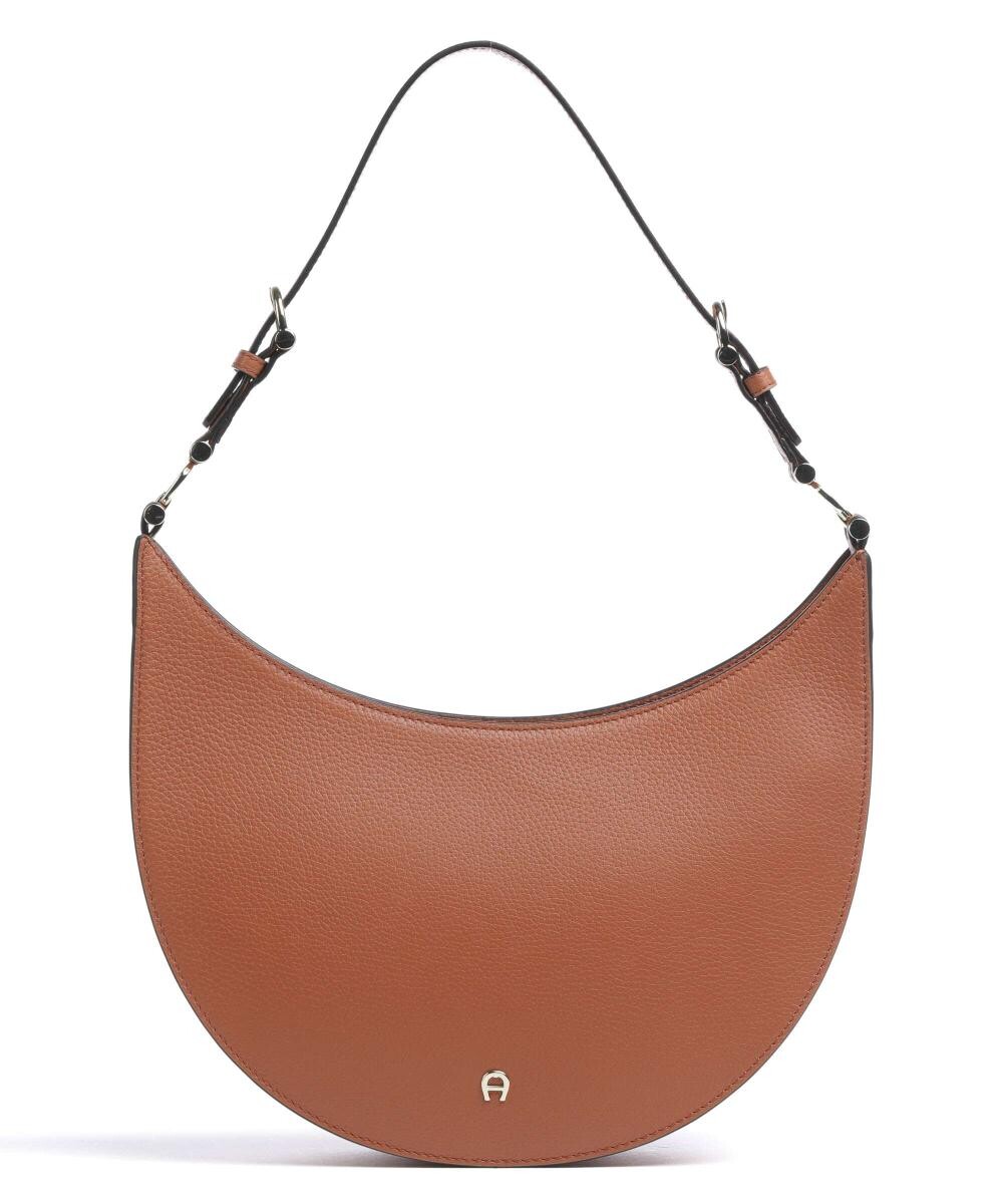 

Сумка-ведро Delia M из зернистой яловой кожи Aigner, коричневый