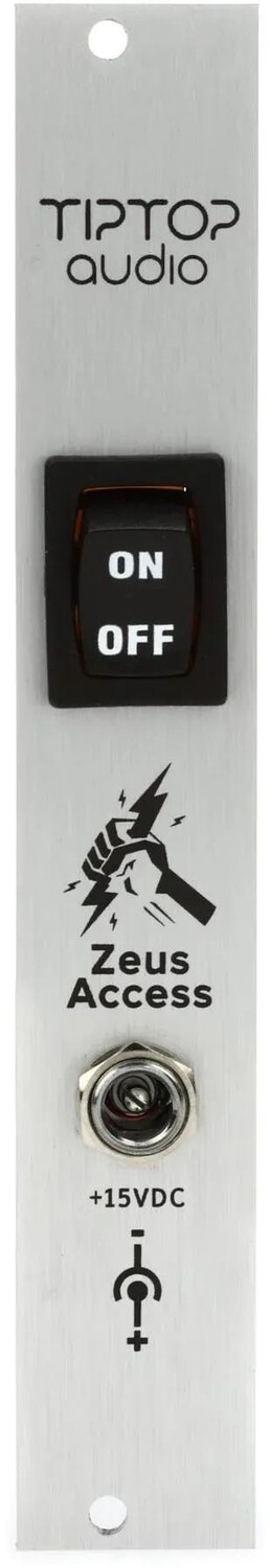 

Tiptop Audio Zeus Access — выключатель питания для систем ZEUS Power