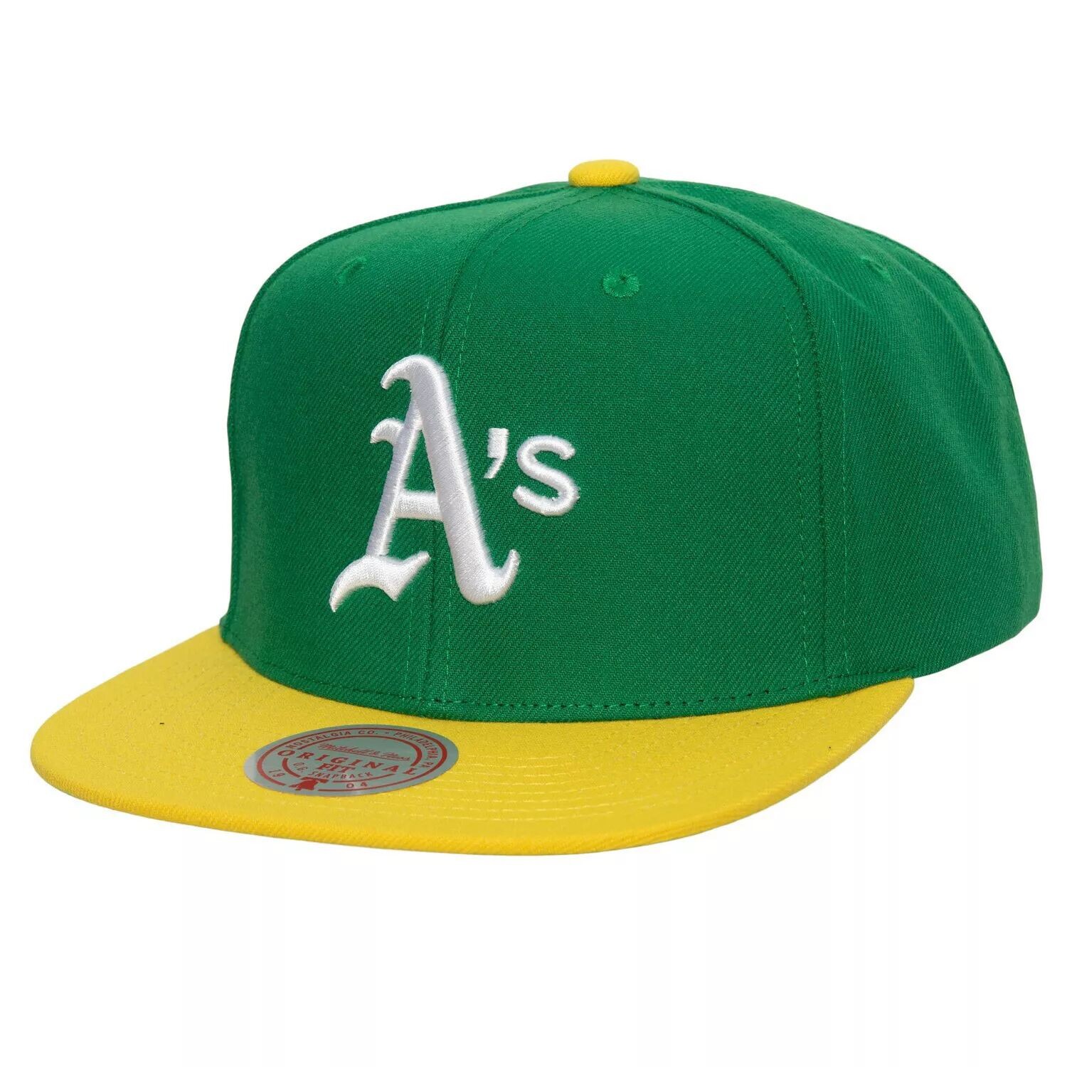 

Мужская кепка Mitchell & Ness Green Oakland Athletics Cooperstown Collection Evergreen Snapback