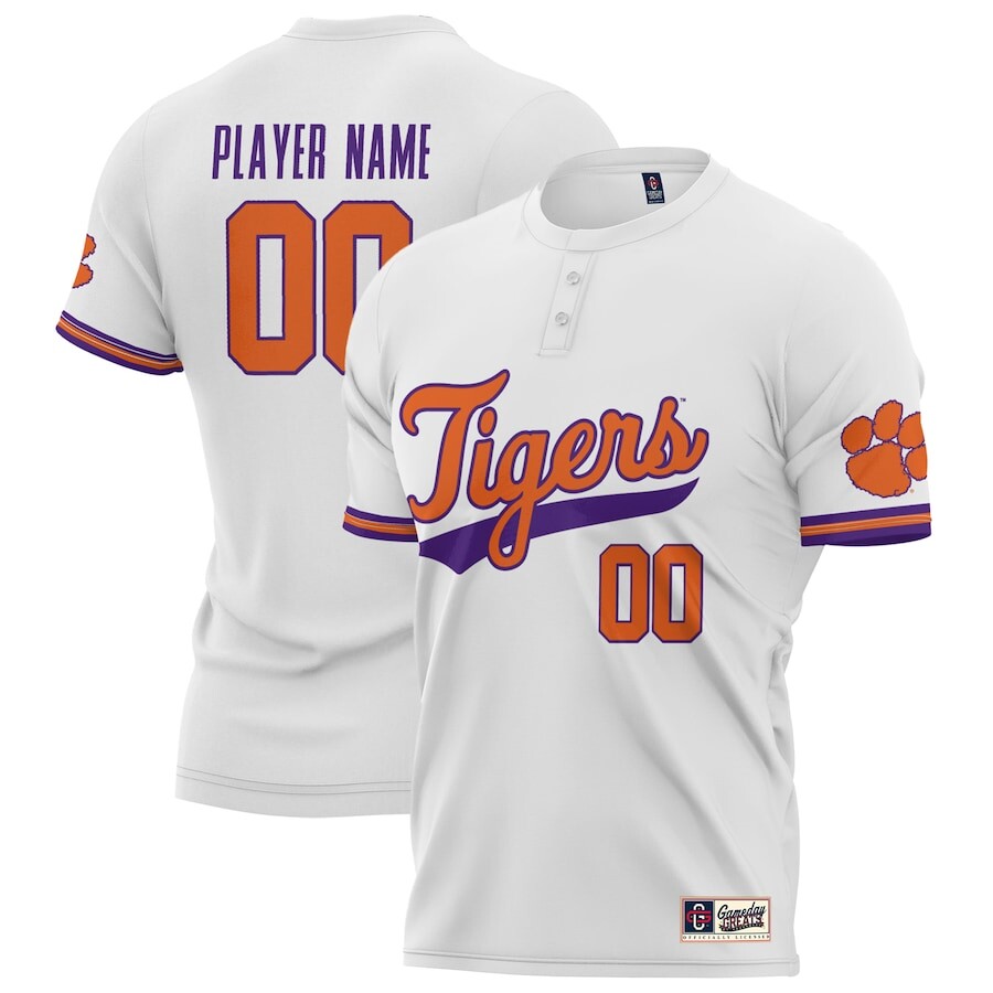 

Джерси ProSphere Clemson Tigers, белый