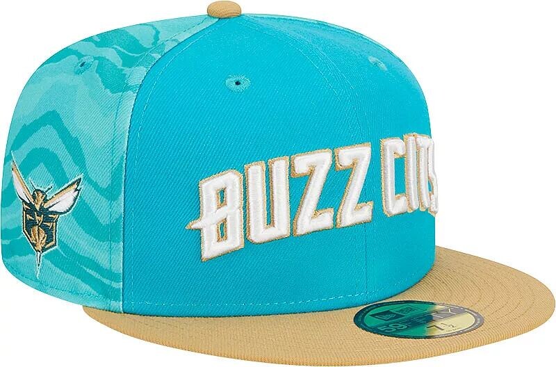 

Кепка New Era для взрослых City Edition 2023–2024 Charlotte Hornets 59Fifty