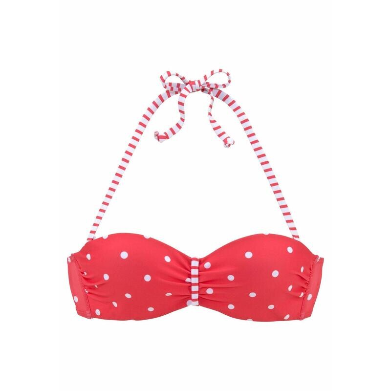 

s.Oliver Beachwear купальник-бандо на косточках «Одри» для женщин, цвет rot