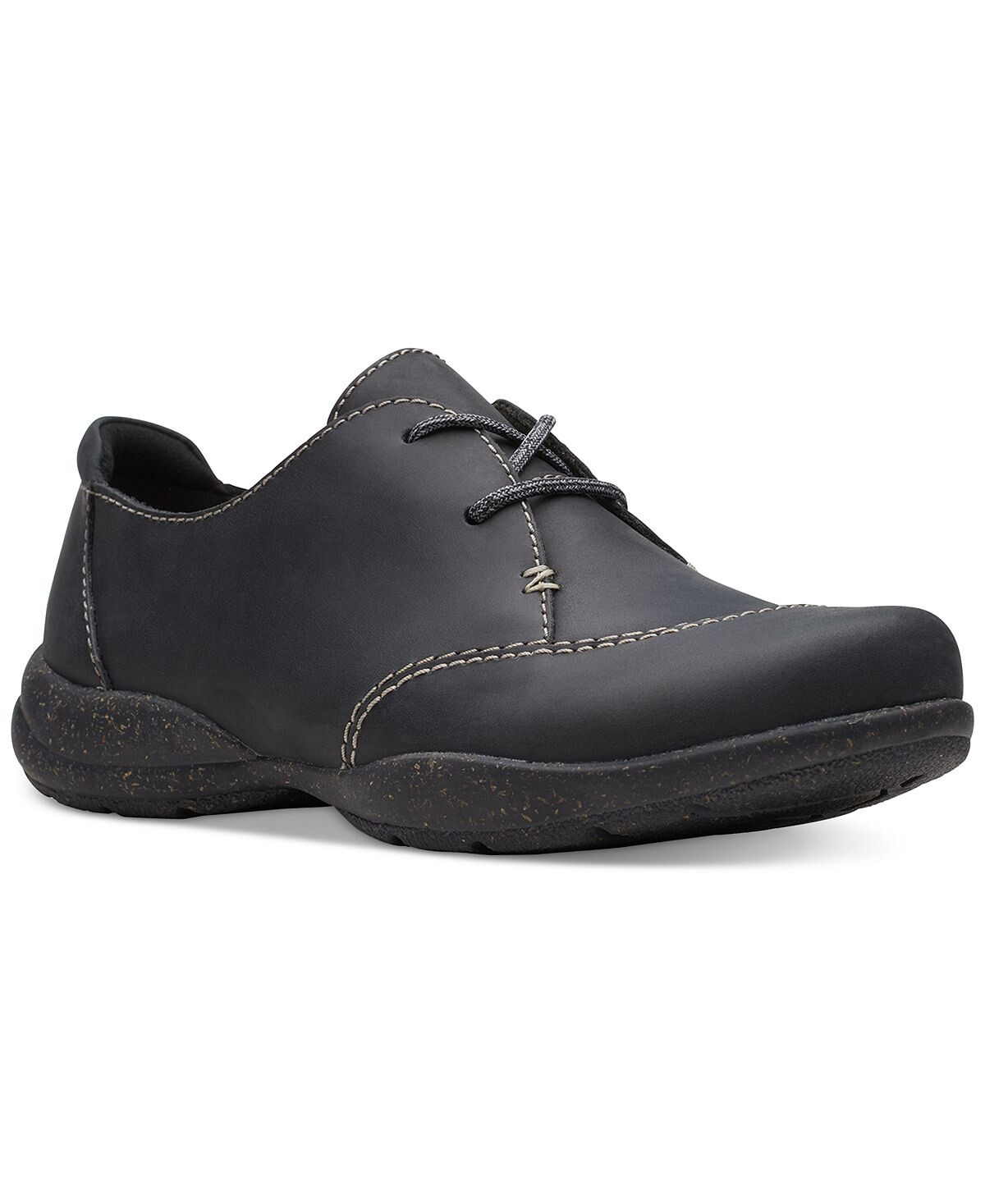 

Женские комфортные туфли на шнуровке Roseville Rio Clarks, черный