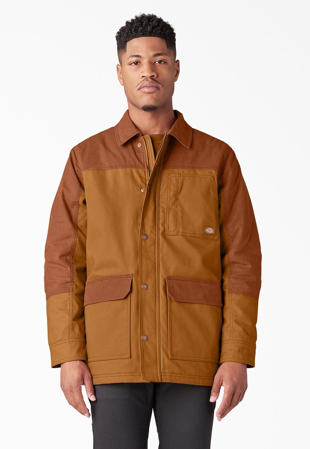 

Куртка Dickies WAX COATED CHORE, цвет brown duck