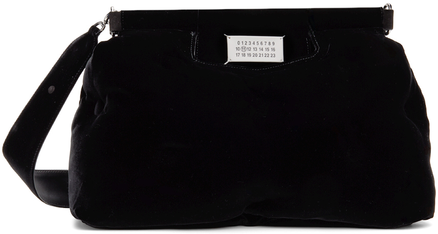 Черная классическая сумка Glam Slam Classic Maison Margiela