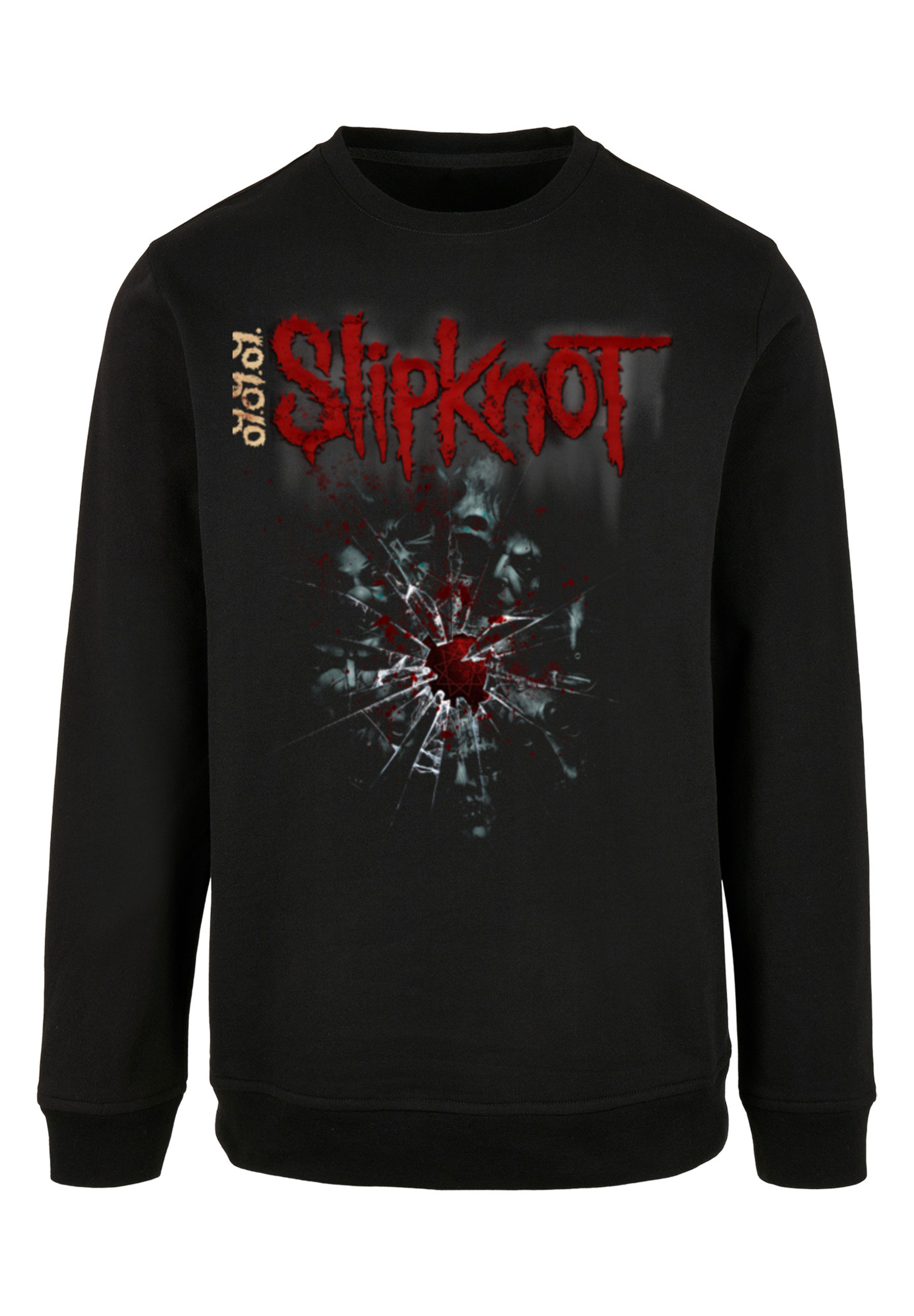 Пуловер F4NT4STIC Sweatshirt Slipknot Metal Band, черный