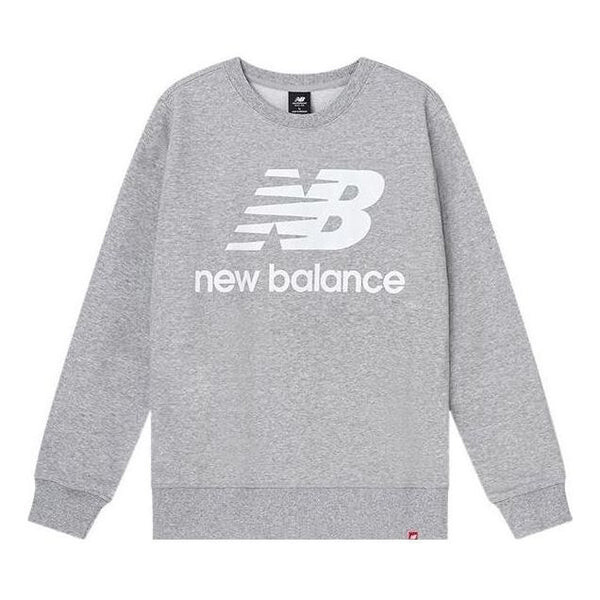 

Куртка Essentials Stacked Logo Crew Толстовка New Balance, серый