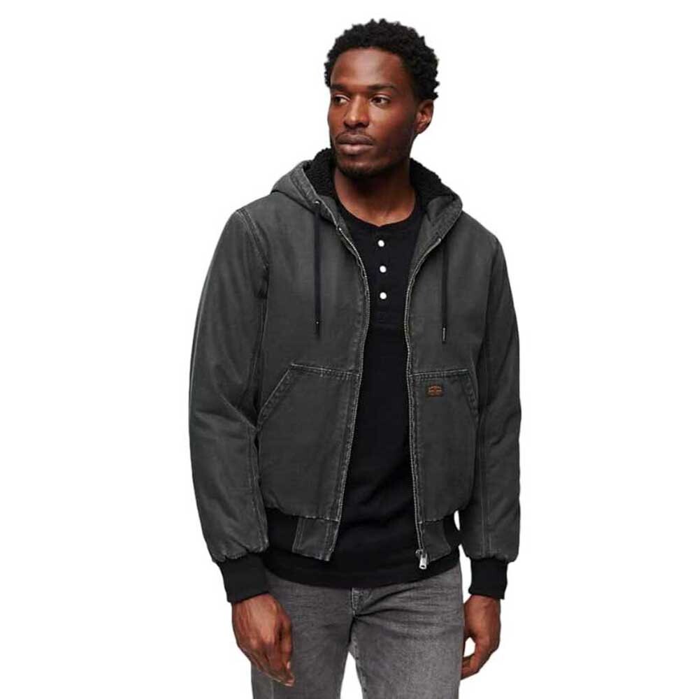 Куртка Superdry Vintage Workwear Bomber, серый