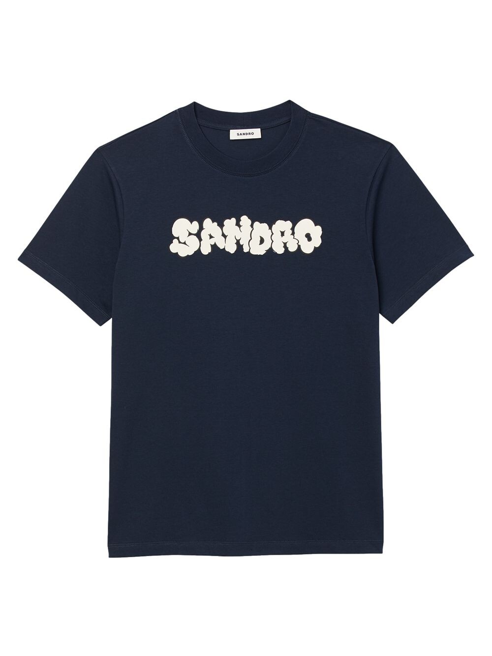 

Футболка с вышивкой Sandro, синий