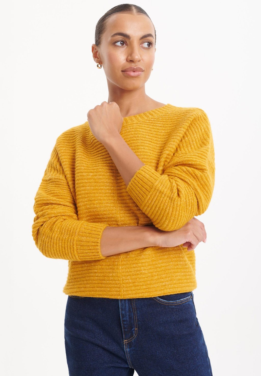Вязаный свитер Greenpoint, цвет yellow