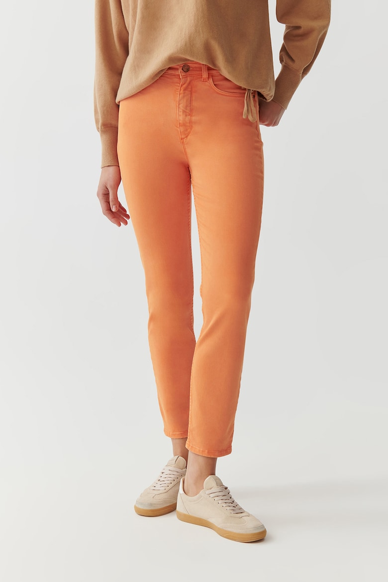 Джинсы Romiki со средней посадкой Tatuum, оранжевый джинсы приталенного кроя romiki tatuum цвет beige
