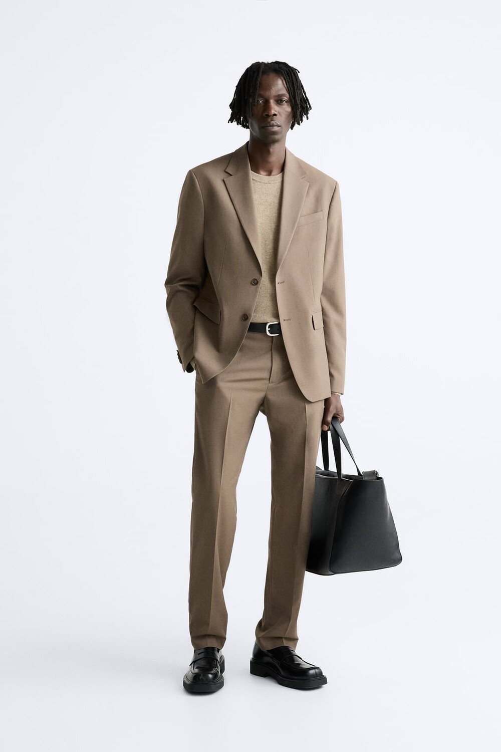 

Костюм Брюки ZARA, коричневый
