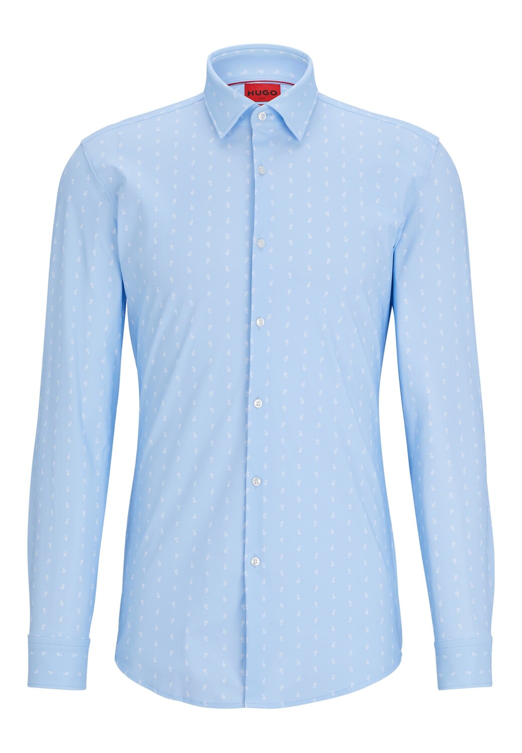 

Рубашка HUGO KENNO Slim Fit, светло-синий