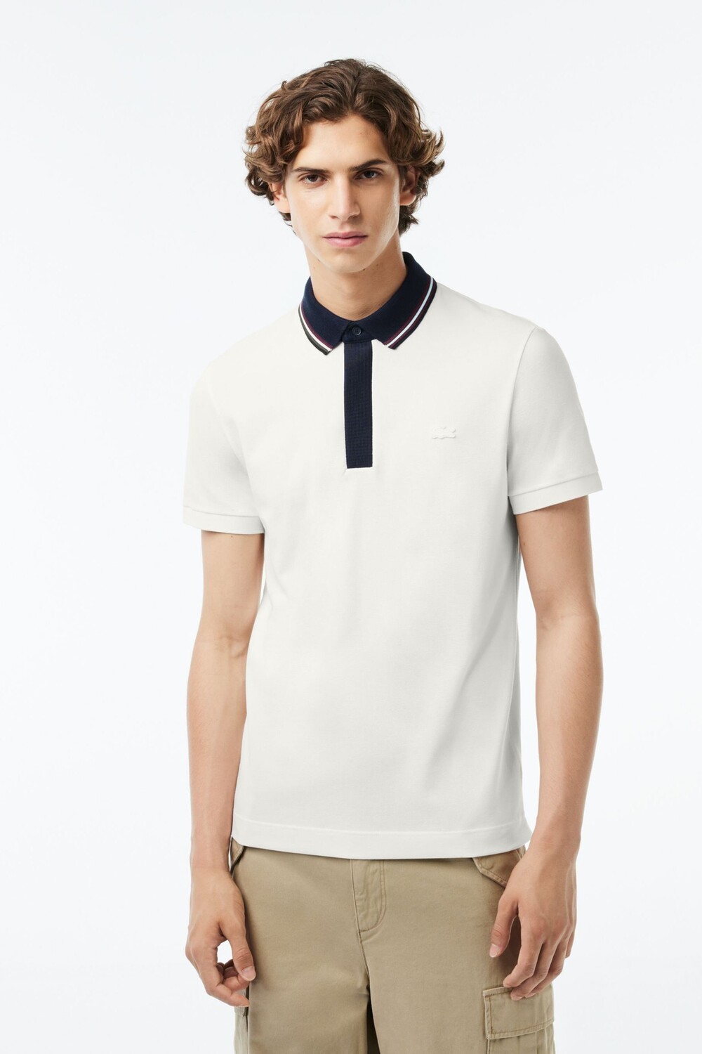 

Рубашка-поло Париж Lacoste, белый