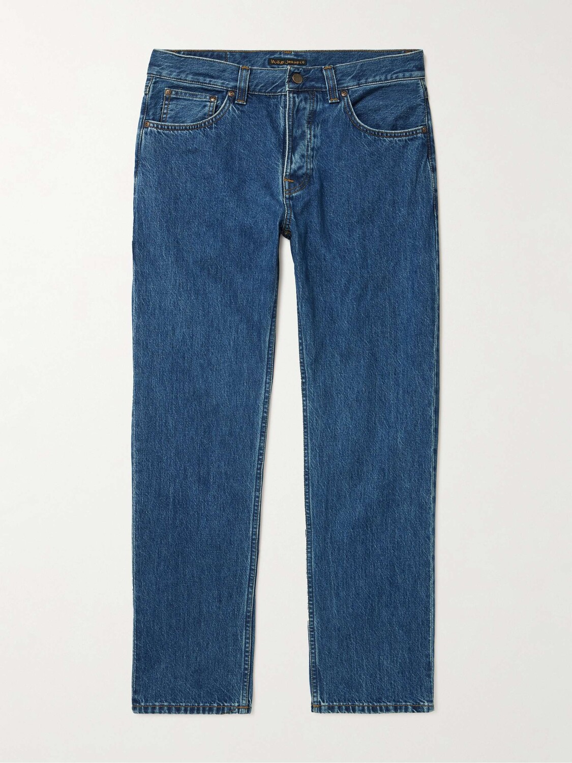 

Джинсы прямого кроя Rad Rufus NUDIE JEANS, синий