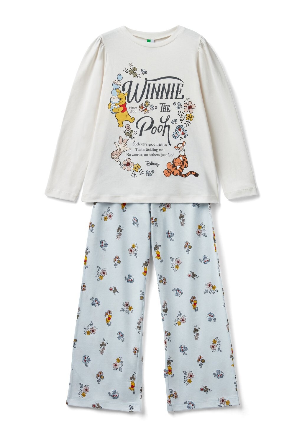 

Пижама Disney Winnie The Pooh Set United Colors of Benetton, белый