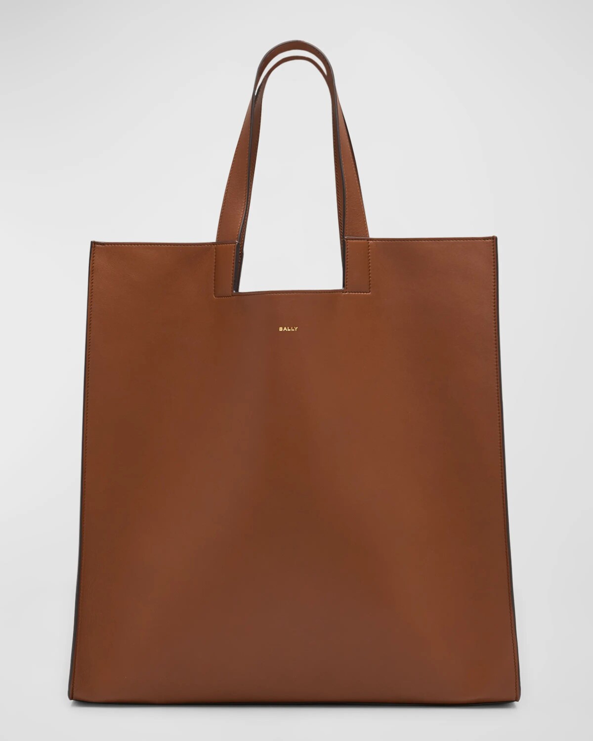 

Мужская легкая кожаная сумка-тоут Bally, цвет Cuero 21 Oro