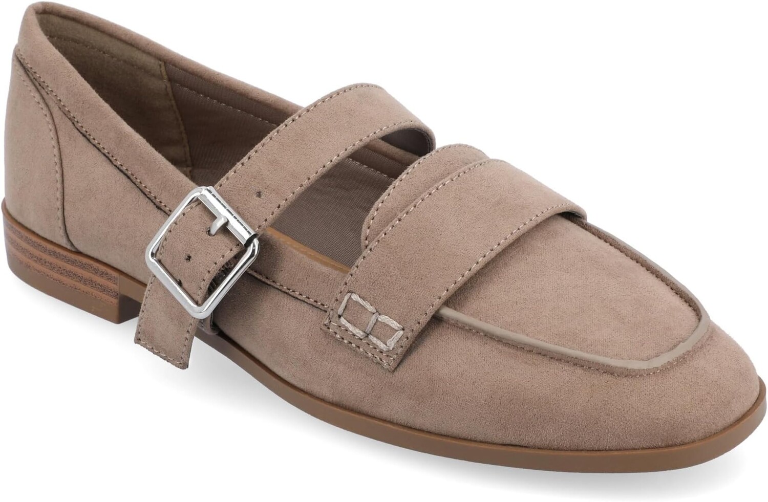 

Балетки Tru Comfort Foam Caspian Flats Journee Collection, цвет Taupe/Suede