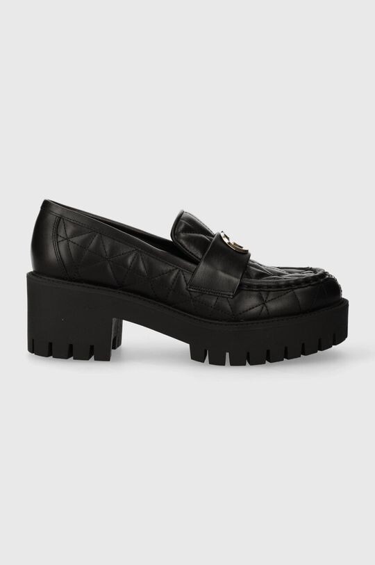 

Кожаные мокасины WANY Guess, черный