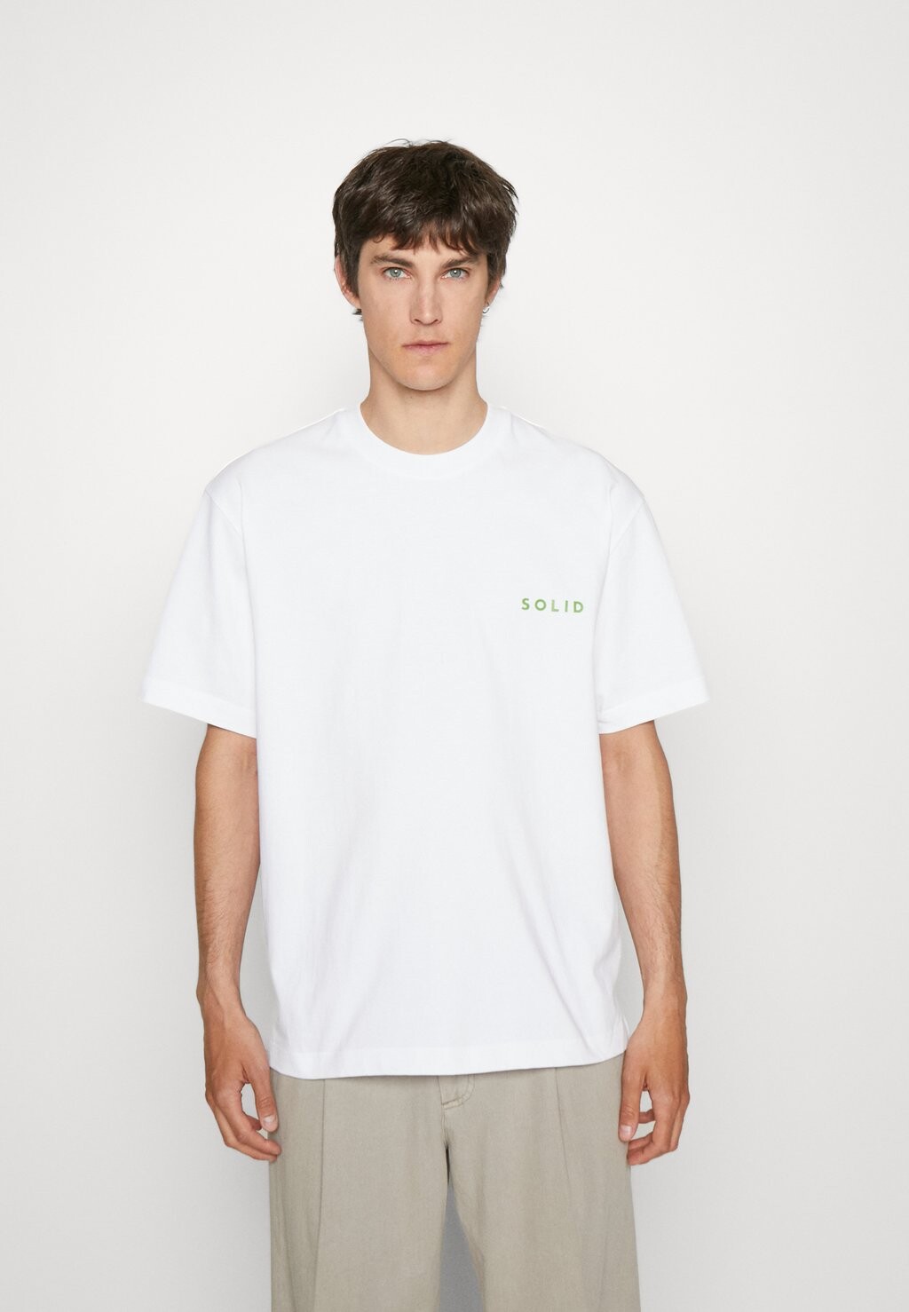 

Футболка с принтом Solid Homme, белый
