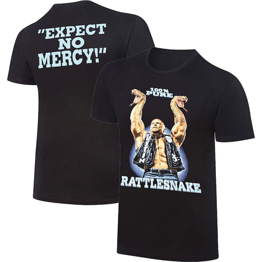 

Футболка с коротким рукавом WWE Authentic Stone Cold Steve Austin, черный