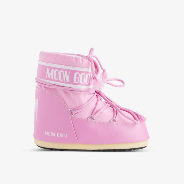

Ботинки Icon Low на шнуровке Moon Boot, розовый