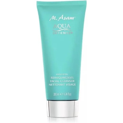 

Aqua Intense Facial Cleanser 200 мл Увлажняющий гель для умывания с мелкими пилинговыми шариками Очищающий гель с гиалуроновой кислотой для всех типов кожи, включая чувствительную кожу Уход за лицом, M. Asam