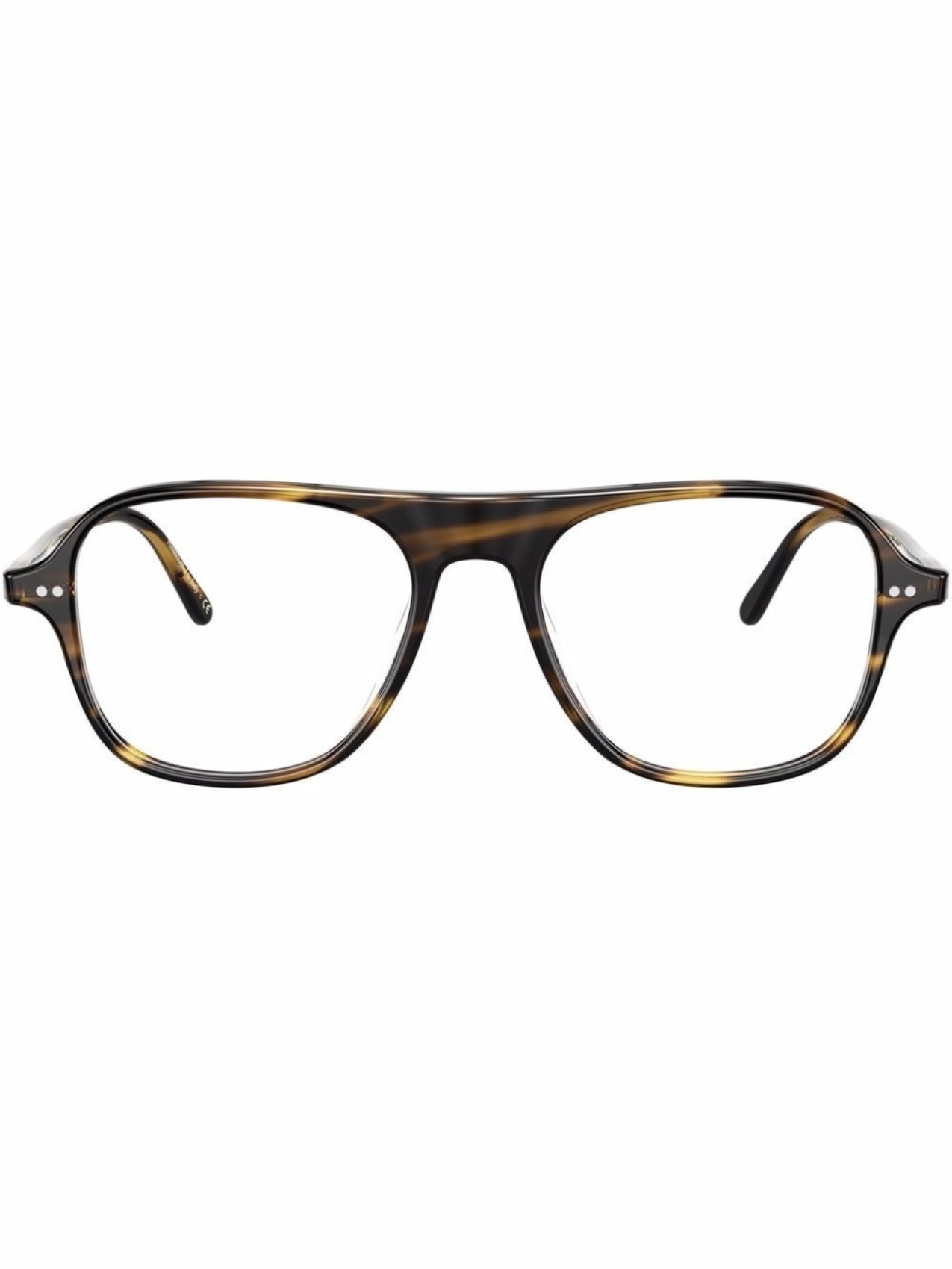 

Oliver Peoples очки Nilos, коричневый