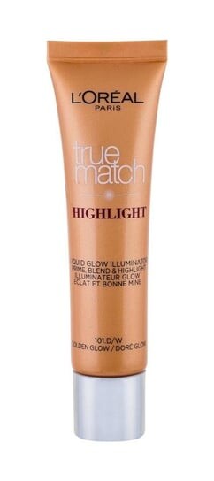 

Хайлайтер для женщин 30 мл (101.D/W Golden Glow) L'ORÉAL PARIS Highlight Liquid Glow True Match