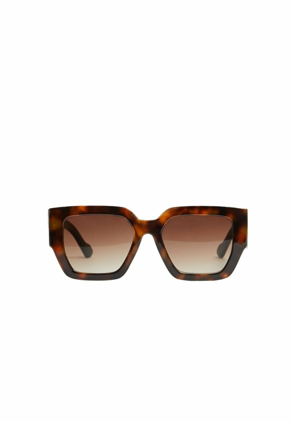 

Солнцезащитные очки Large Square Tortoiseshell Sunglasses 00661603 Stradivarius, коричневые