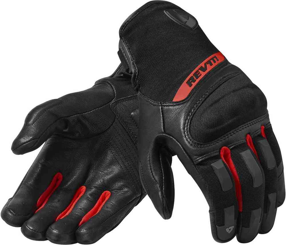 Перчатки для мотокросса Striker 3 Revit, черный красный
